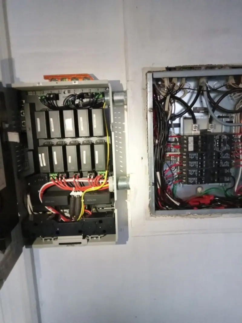 Electrical panel upgrade completed for Carbon Monoxide Detector Installation in Willard